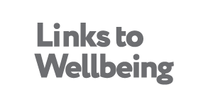 Links to Wellbeing Logo Grey